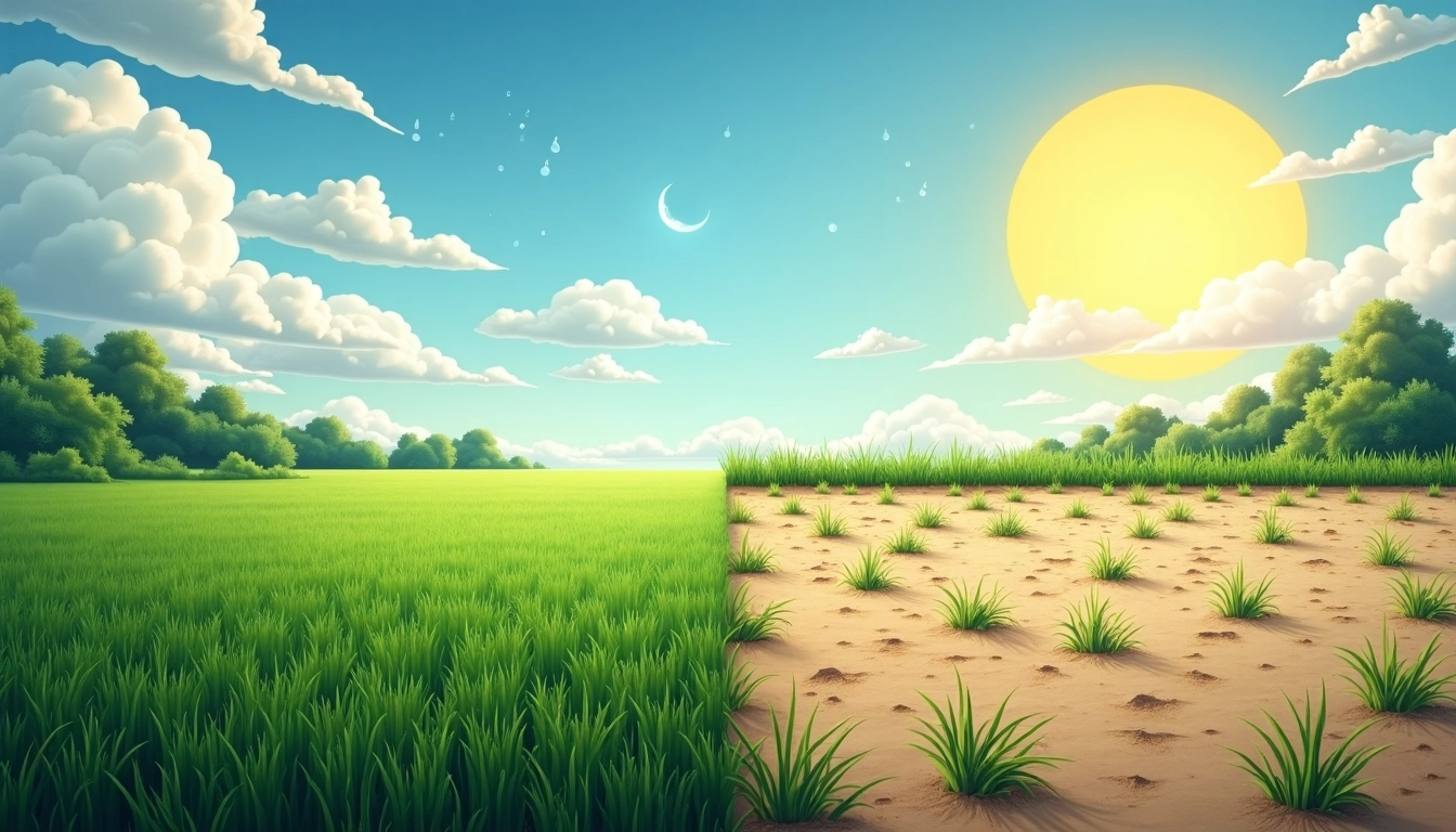 gazon naturel climat