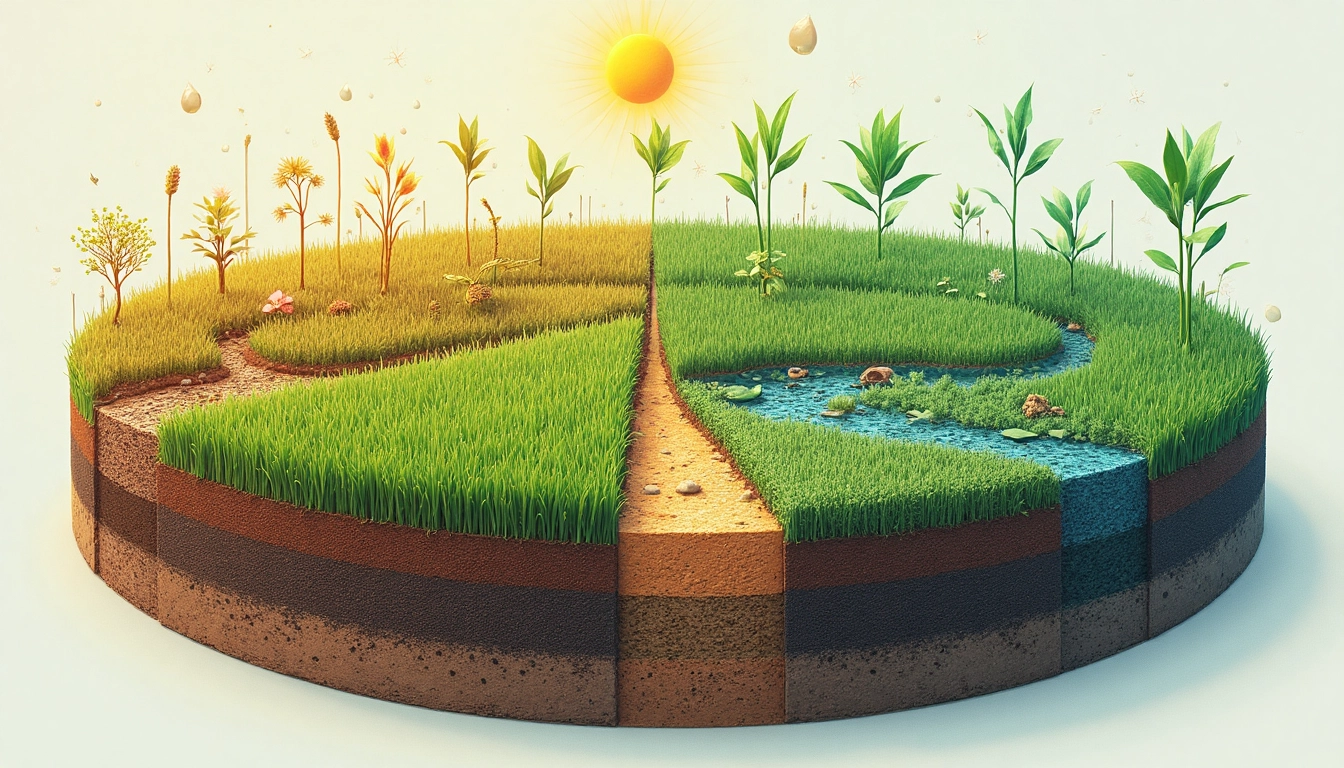 gazon naturel en rouleau
